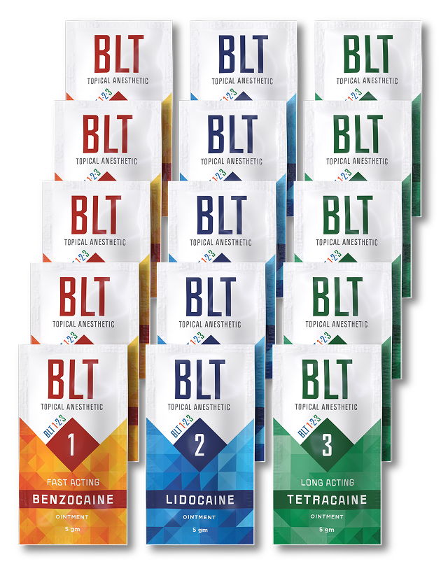 BLT Pain Numbing Creams